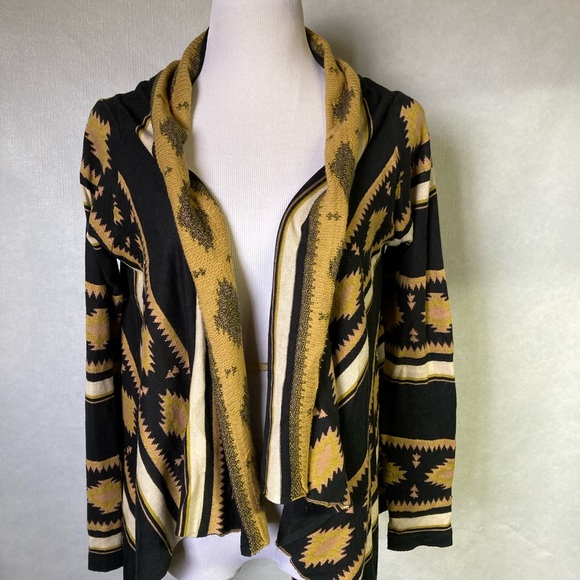 Angie Large Womens open front Boho sweater wrap - Picture 7 of 9